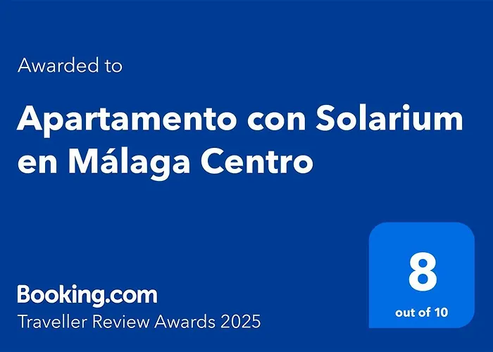 Apartamento Con Solarium En Malaga Centro